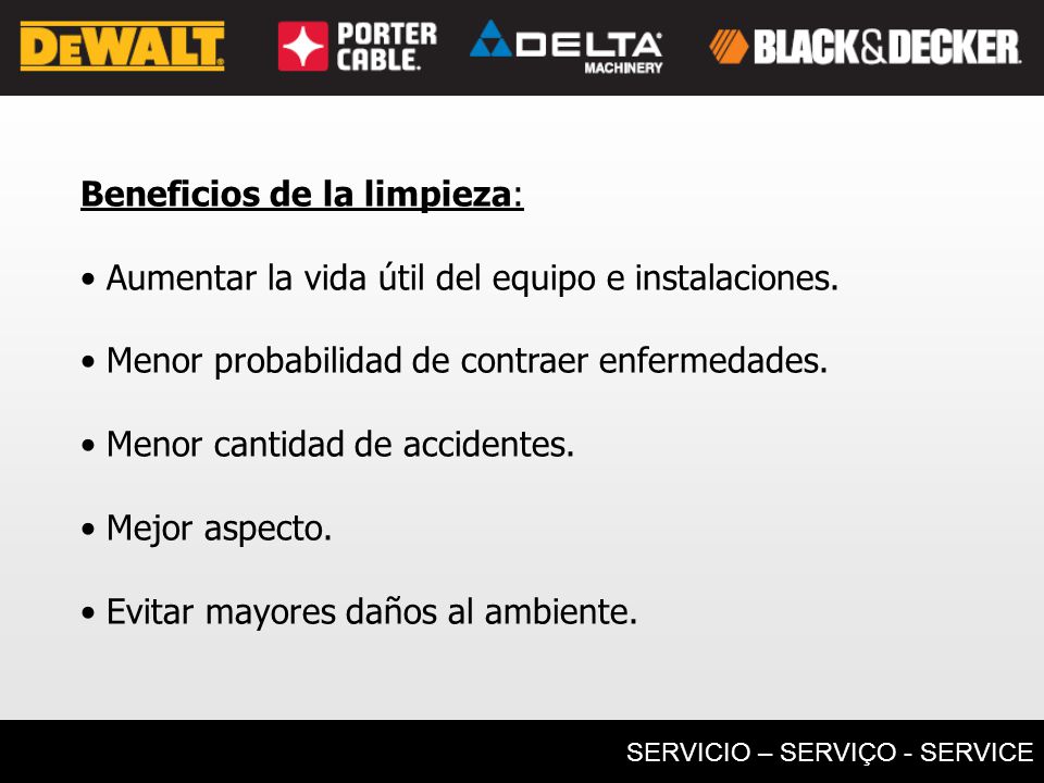 Beneficios de la limpieza: