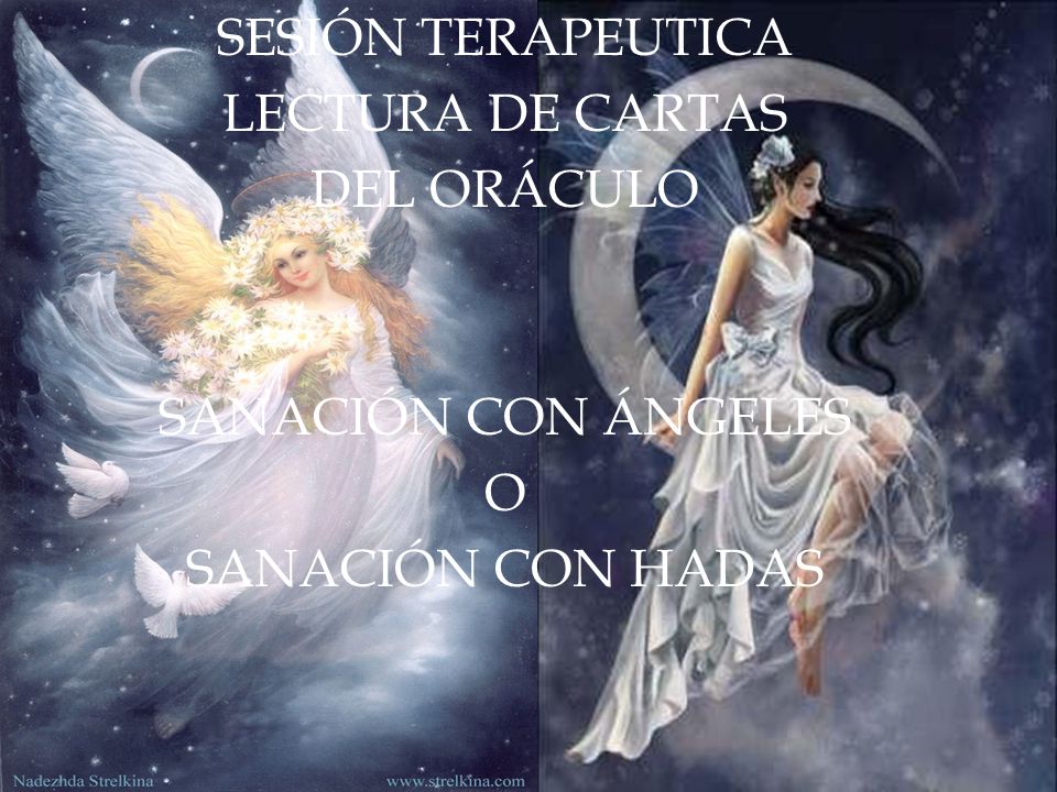 SESIÓN TERAPEUTICA LECTURA DE CARTAS DEL ORÁCULO SANACIÓN CON ÁNGELES O SANACIÓN CON HADAS