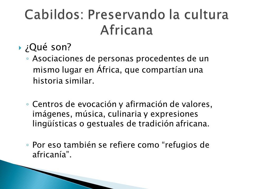 Cabildos: Preservando la cultura Africana