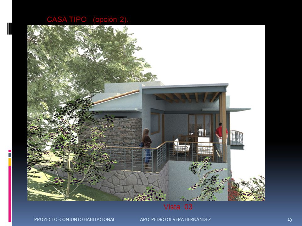 CASA TIPO (opción 2). Vista 03