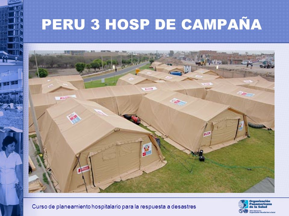 PERU 3 HOSP DE CAMPAÑA