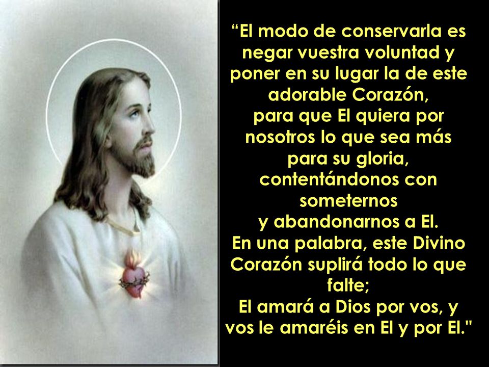 En una palabra, este Divino Corazón suplirá todo lo que falte;