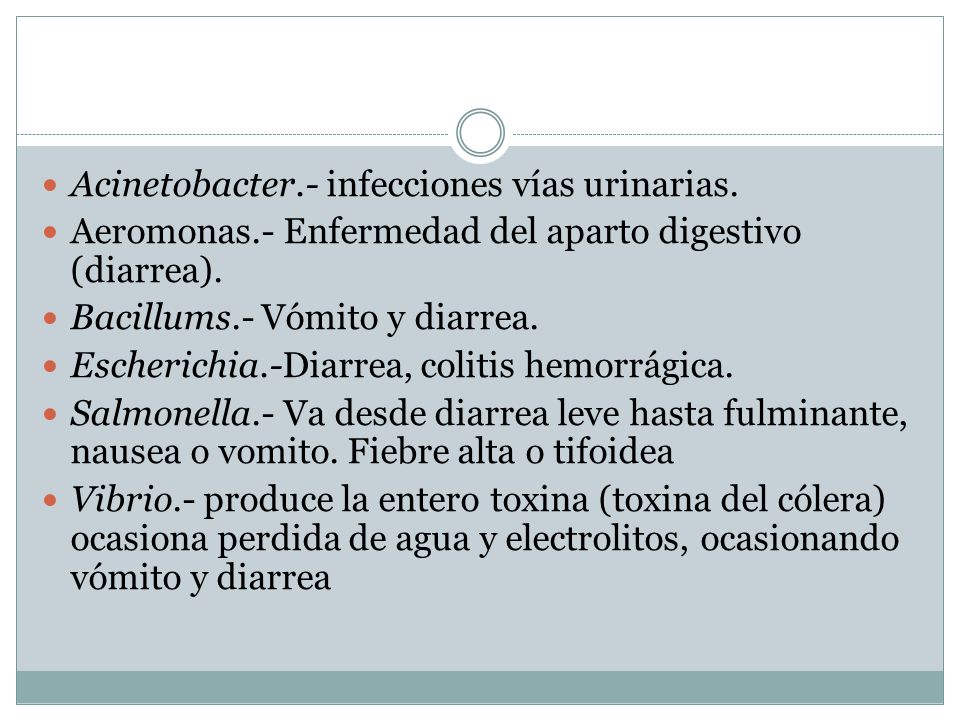Acinetobacter.- infecciones vías urinarias.