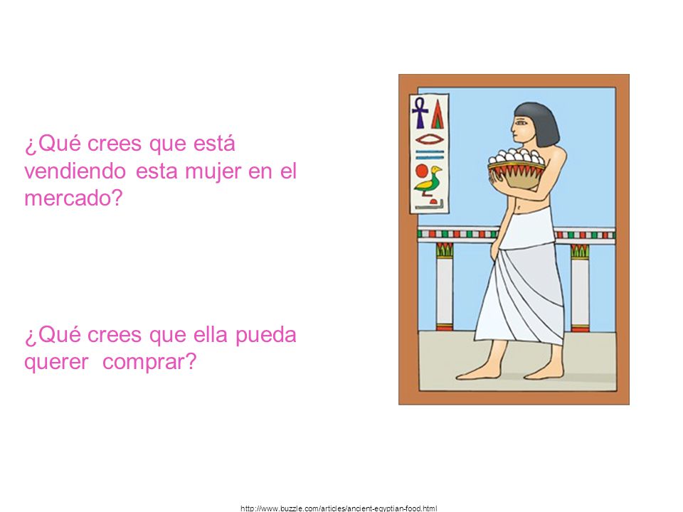 ¿Qué crees que está vendiendo esta mujer en el mercado