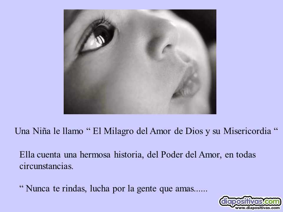 Nunca te rindas, lucha por la gente que amas......