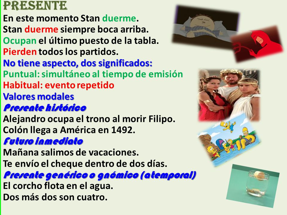 Presente En este momento Stan duerme. Stan duerme siempre boca arriba.