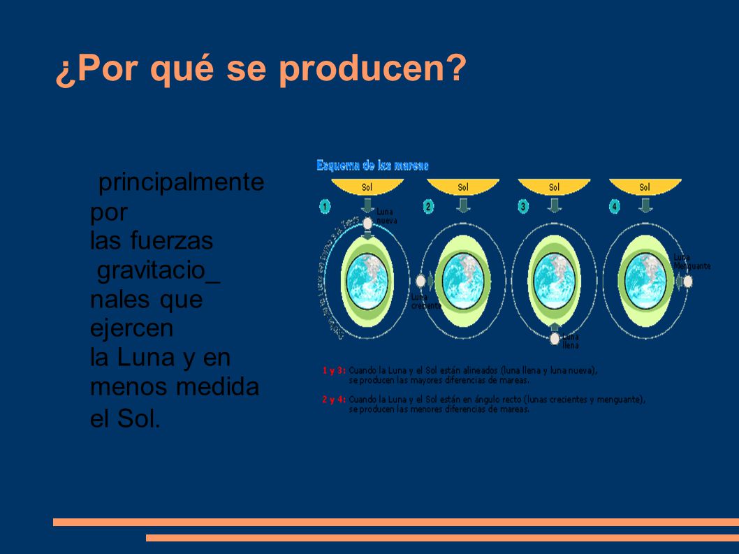 ¿Por qué se producen principalmente por las fuerzas gravitacio_