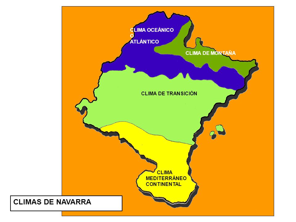 CLIMAS DE NAVARRA CLIMA OCEÁNICO O ATLÁNTICO CLIMA DE MONTAÑA