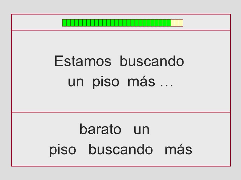 Estamos buscando un piso más … barato un piso buscando más