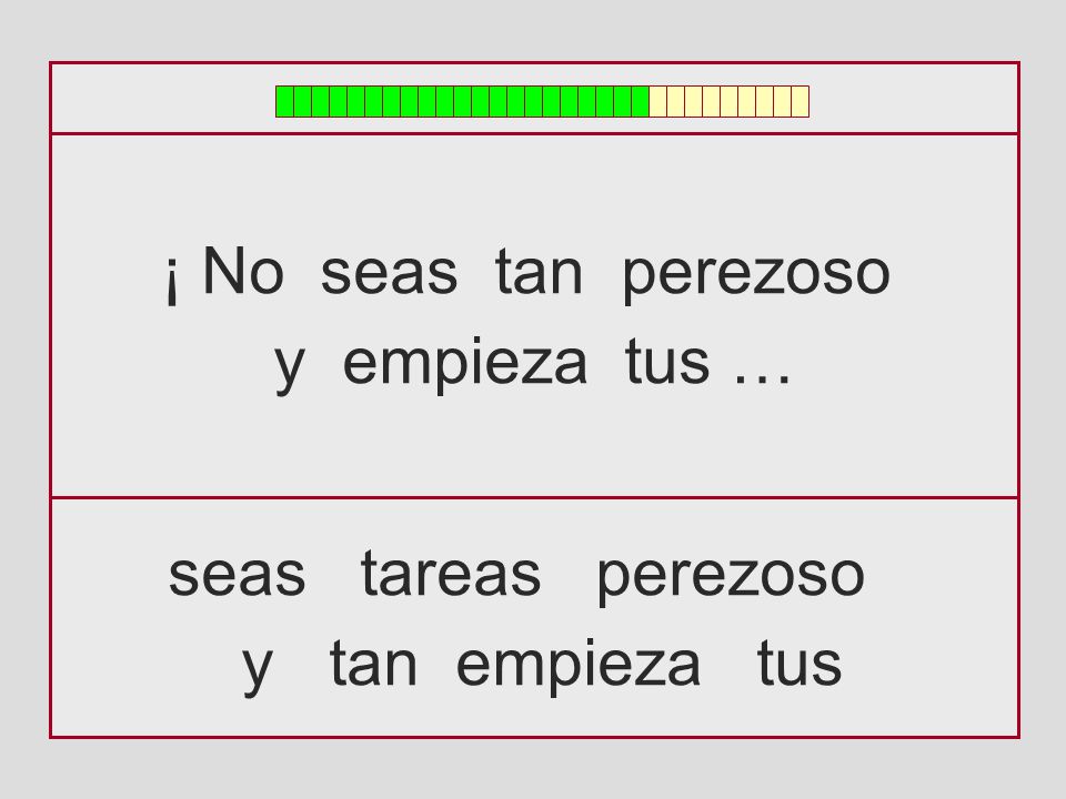 ¡ No seas tan perezoso y empieza tus … seas tareas perezoso y tan empieza tus
