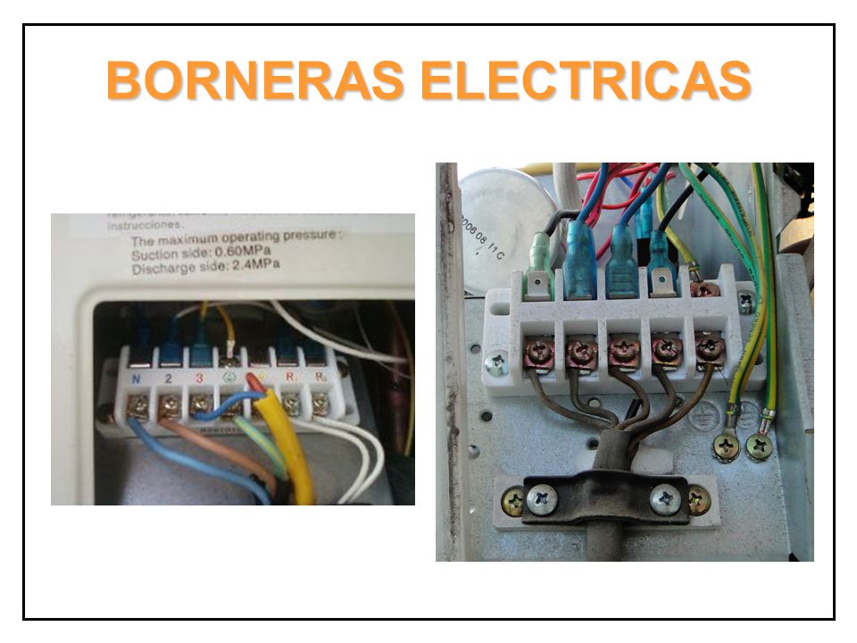 BORNERAS ELECTRICAS
