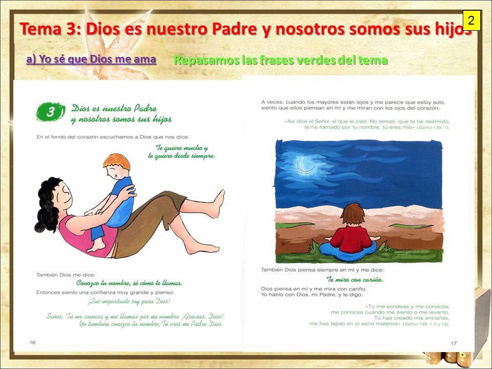 Nucleo Ii Dios Padre Nos Quiere Y Nos Cuida Ppt Descargar