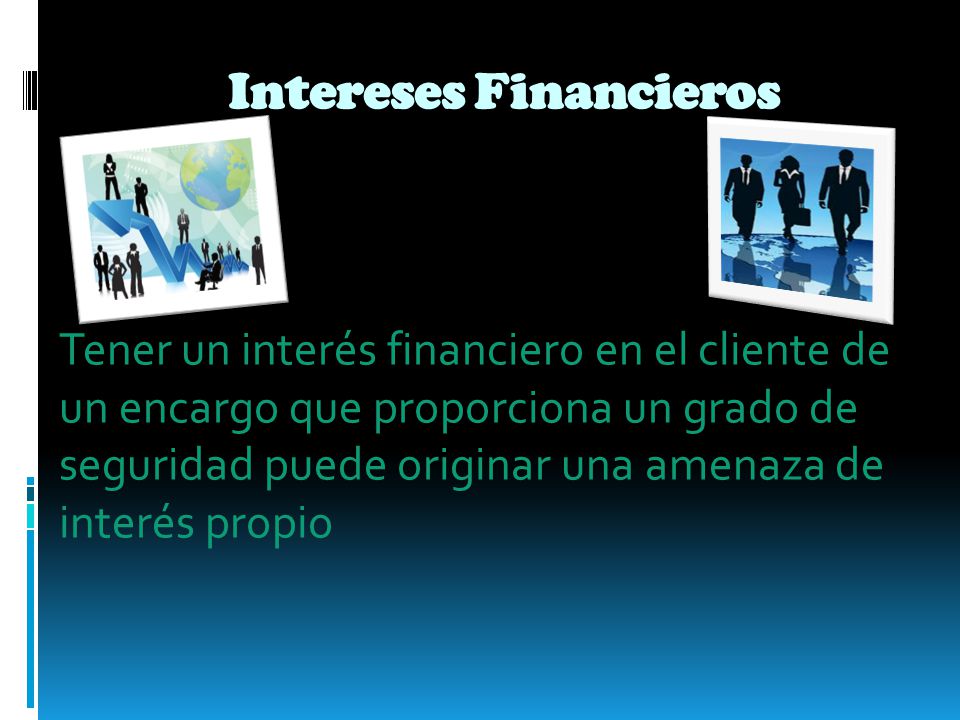 Intereses Financieros