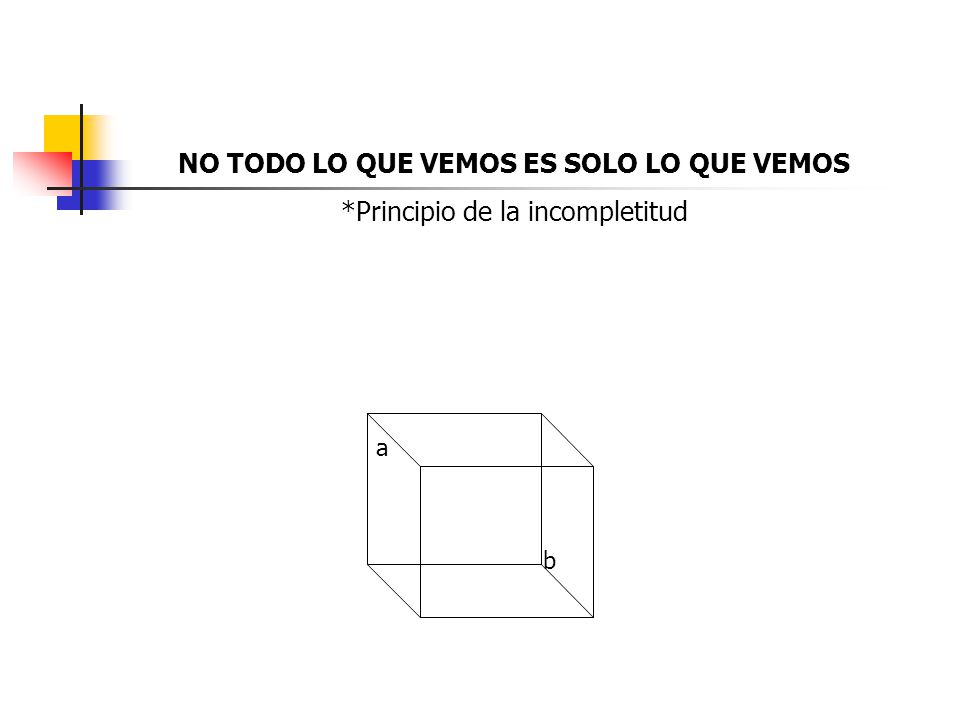 NO TODO LO QUE VEMOS ES SOLO LO QUE VEMOS