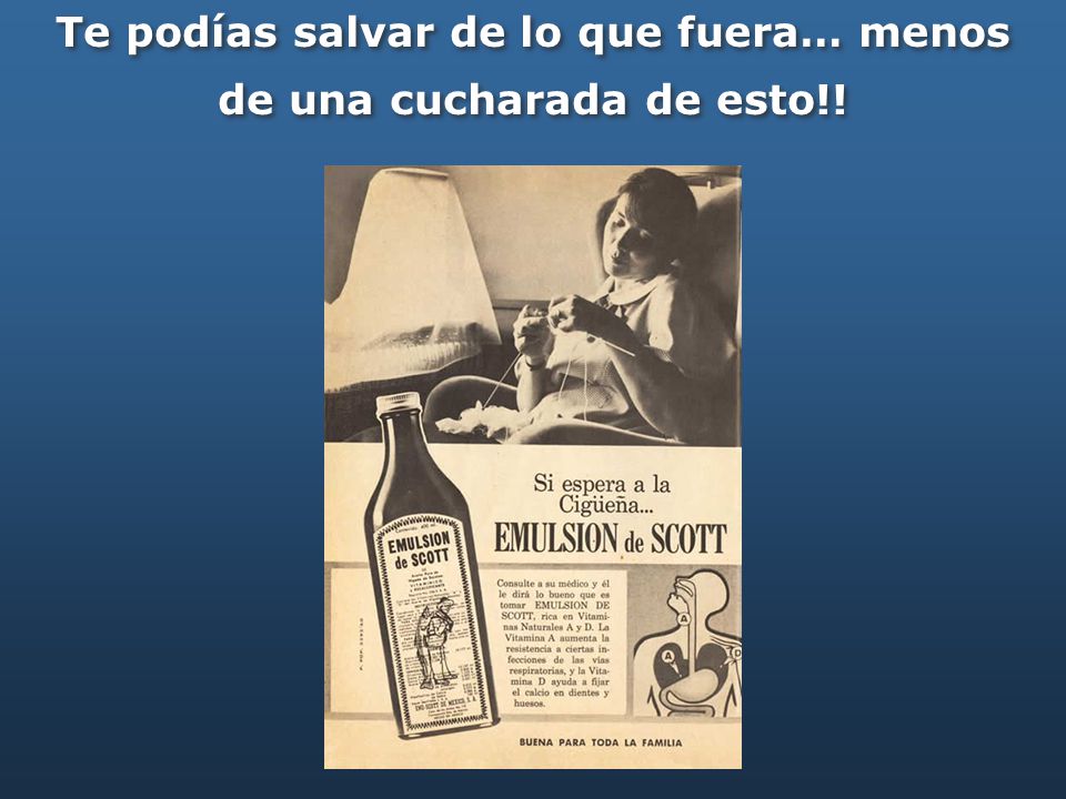 Te podías salvar de lo que fuera… menos de una cucharada de esto!!