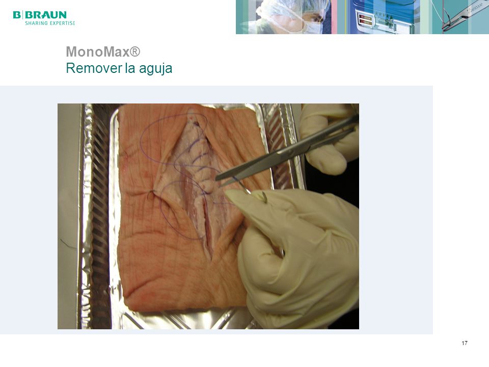 MonoMax® Remover la aguja