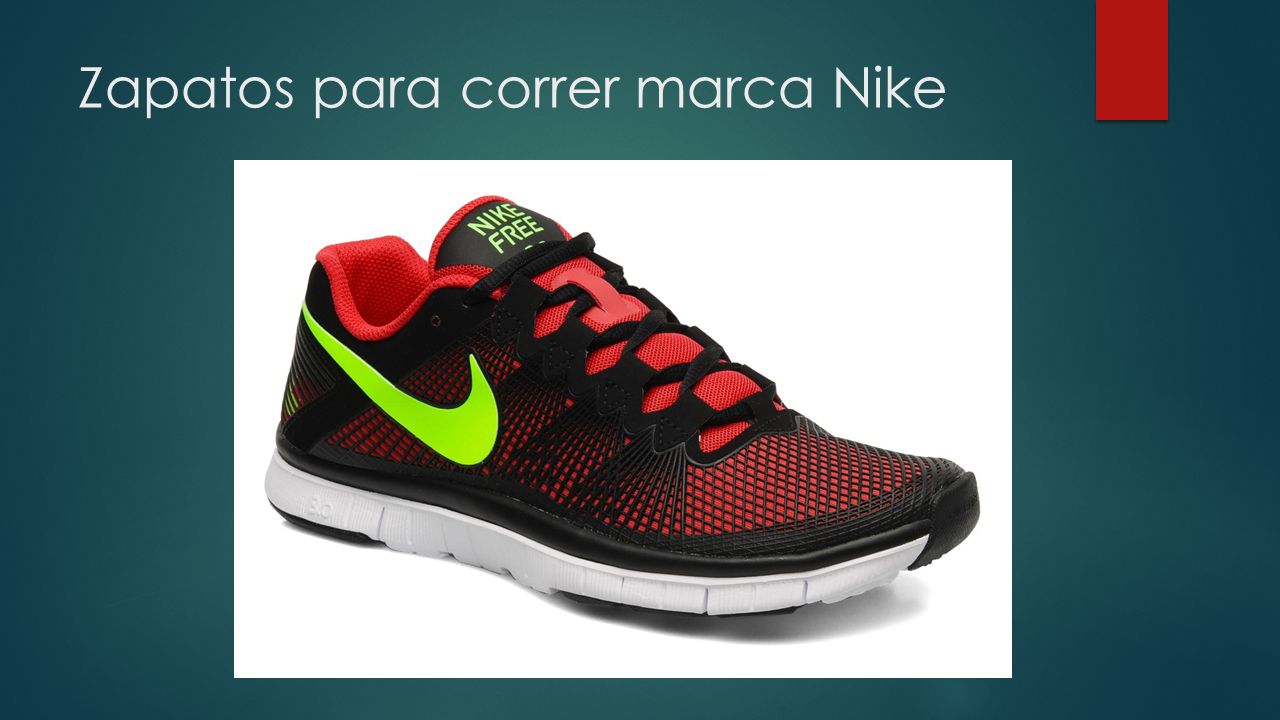 Zapatos para correr marca Nike