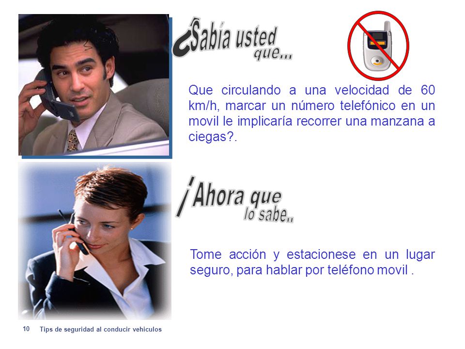 ¿ Sabía usted que... ¡ Ahora que lo sabe..