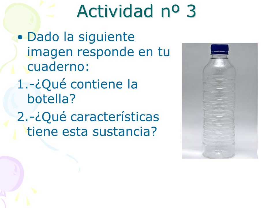 Actividad nº 3 Dado la siguiente imagen responde en tu cuaderno: