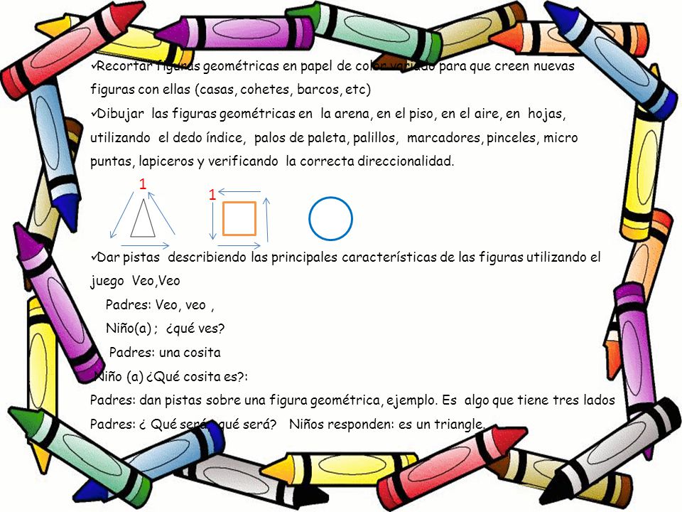 Recortar figuras geométricas en papel de color variado para que creen nuevas figuras con ellas (casas, cohetes, barcos, etc)