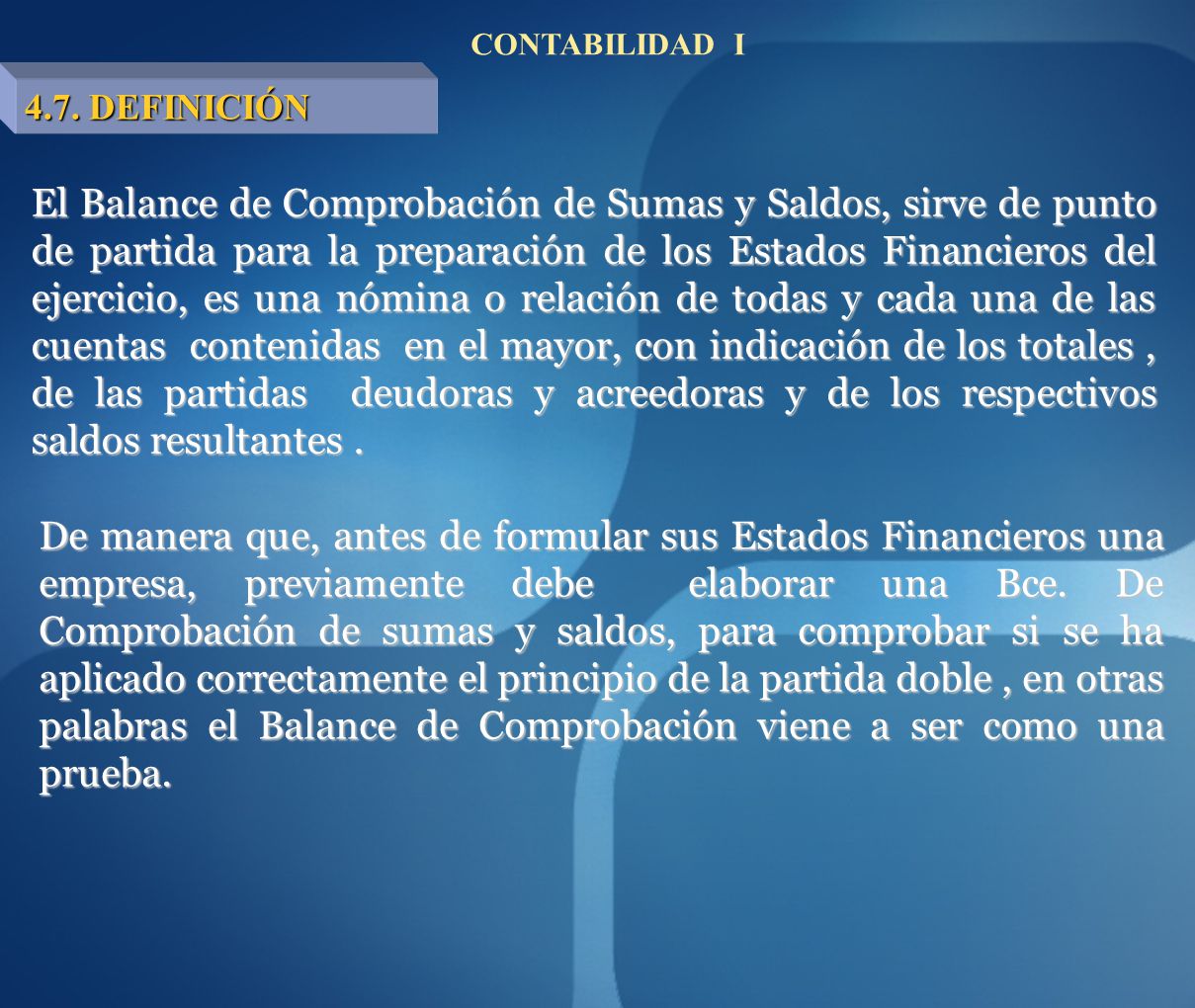 Balance De Comprobacion De Sumas Y Saldos Ppt Descargar