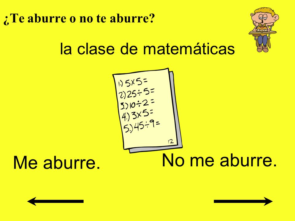 ¿Te aburre o no te aburre