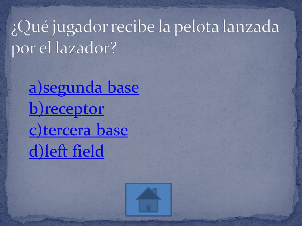 ¿Qué jugador recibe la pelota lanzada por el lazador