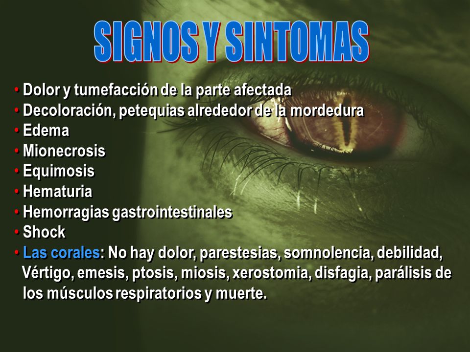 SIGNOS Y SINTOMAS Dolor y tumefacción de la parte afectada