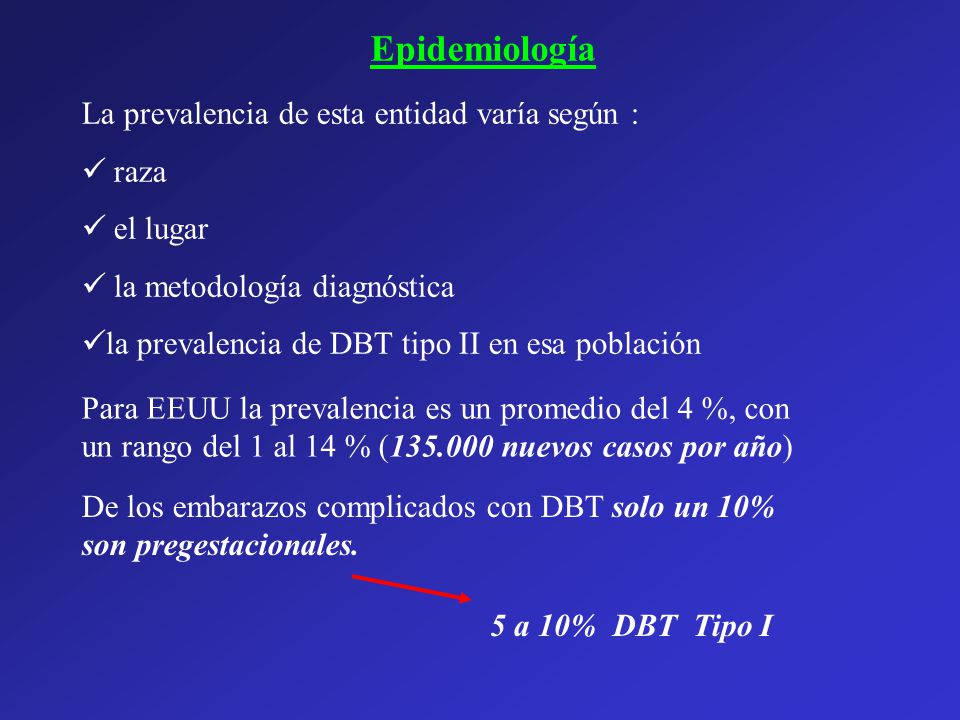 Epidemiología La prevalencia de esta entidad varía según : raza