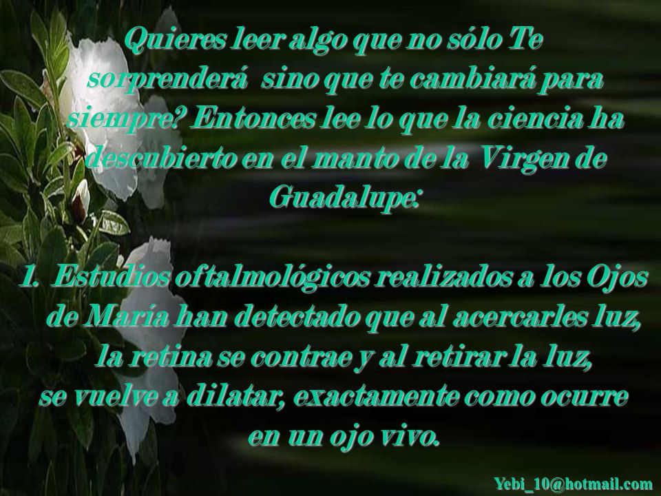 se vuelve a dilatar, exactamente como ocurre en un ojo vivo.