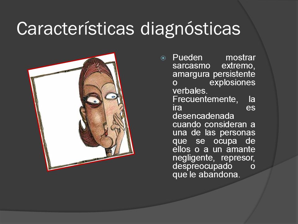 Características diagnósticas