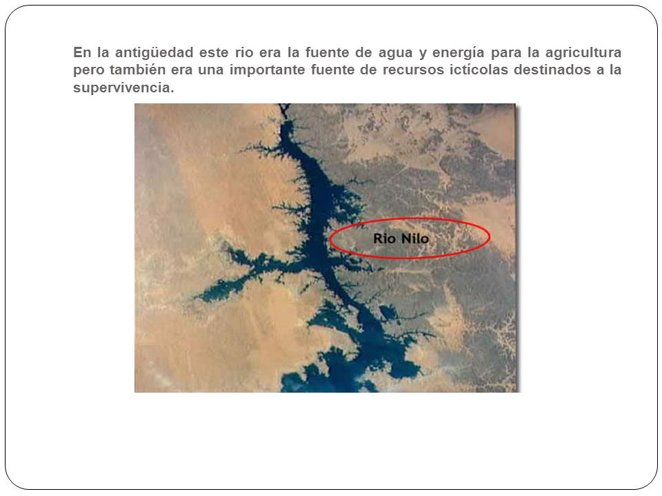 En la antigüedad este rio era la fuente de agua y energía para la agricultura pero también era una importante fuente de recursos ictícolas destinados a la supervivencia.