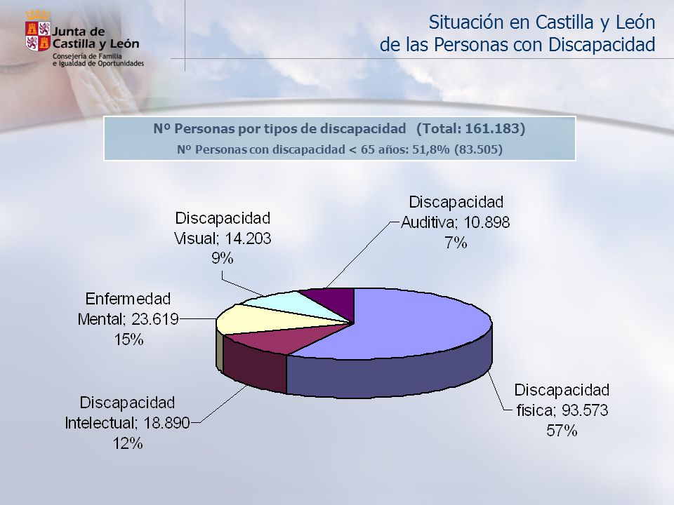 Situación en Castilla y León de las Personas con Discapacidad