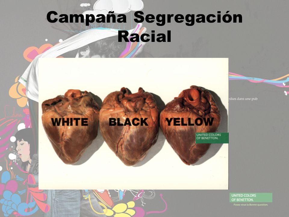 Benetton Color Segregación Racial. - ppt descargar