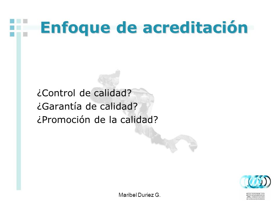 Enfoque de acreditación