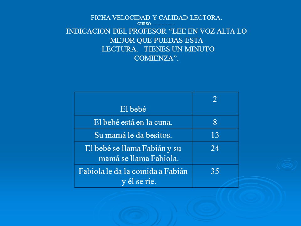 El bebé se llama Fabián y su mamá se llama Fabiola. 24