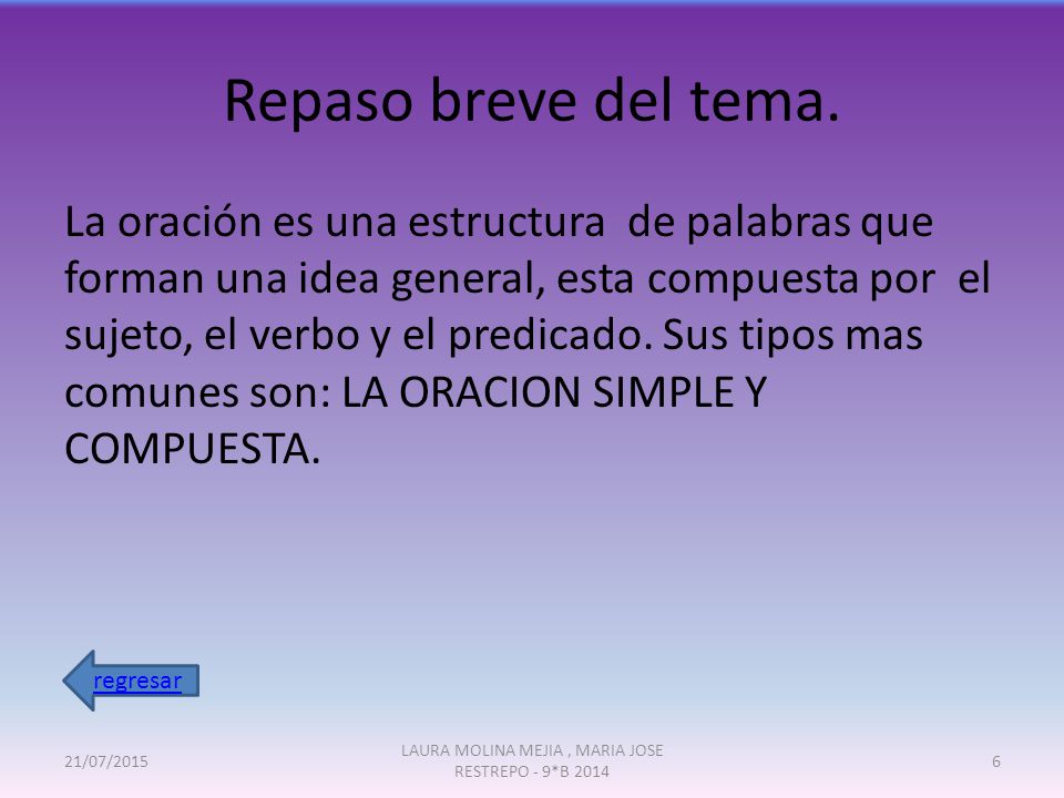 LAURA MOLINA MEJIA , MARIA JOSE RESTREPO - 9*B 2014