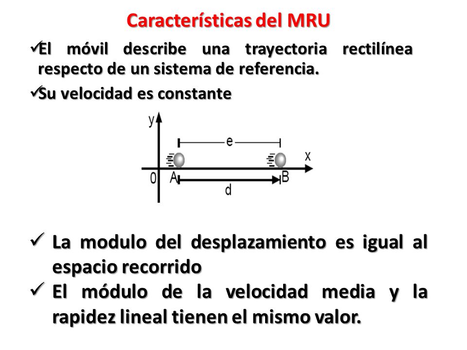 Movimiento Rectilíneo Uniforme M.R.U. - ppt video online descargar