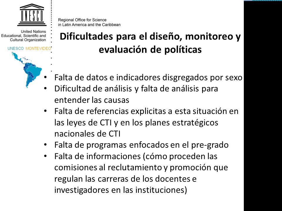 Dificultades para el diseño, monitoreo y evaluación de políticas