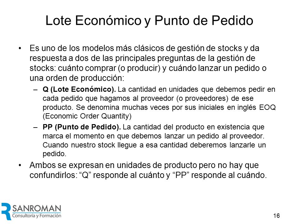 Determinación de Q CT = Cc + Cp + Cms