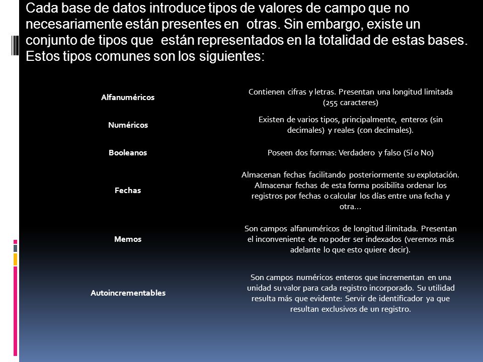 Poseen dos formas: Verdadero y falso (Sí o No)