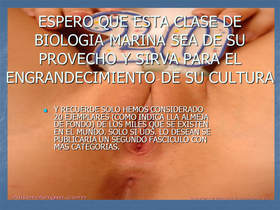 ESPERO QUE ESTA CLASE DE BIOLOGIA MARINA SEA DE SU PROVECHO Y SIRVA PARA EL ENGRANDECIMIENTO DE SU CULTURA