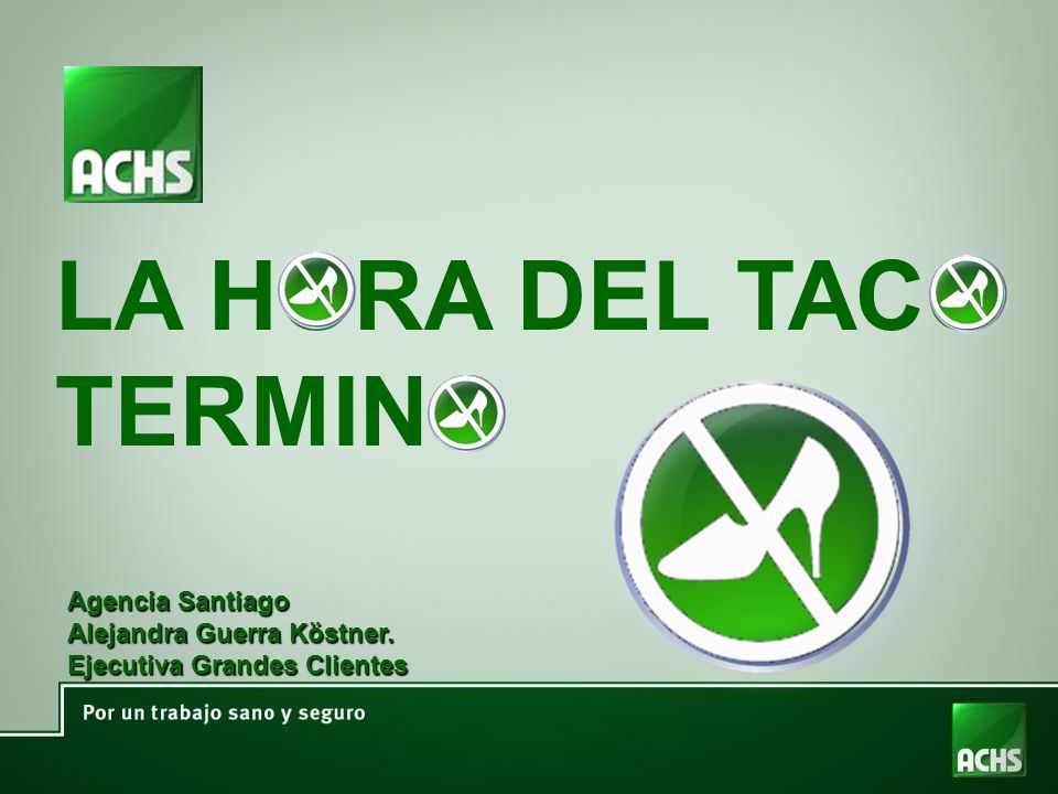 LA HORA DEL TACO TERMINO Agencia Santiago Alejandra Guerra Köstner.