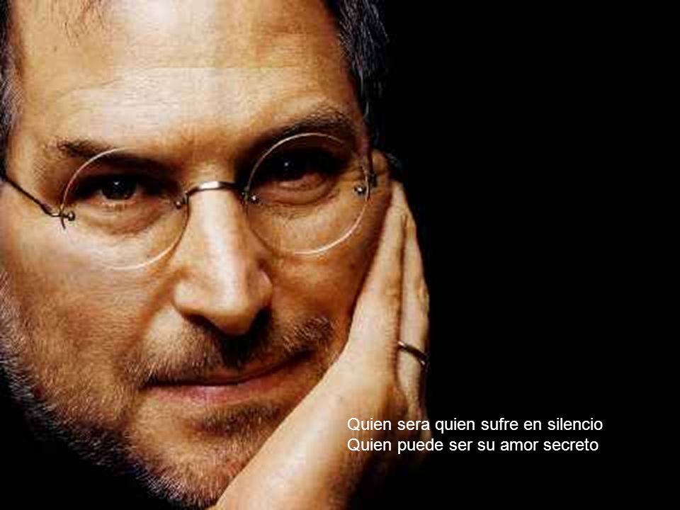 Quien sera quien sufre en silencio Quien puede ser su amor secreto