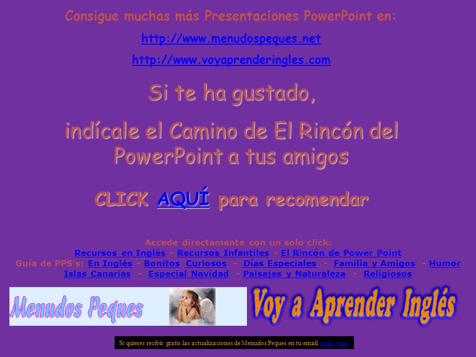 indícale el Camino de El Rincón del PowerPoint a tus amigos