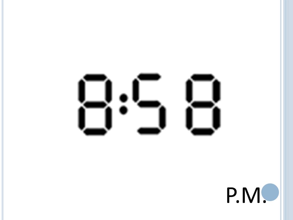P.M.