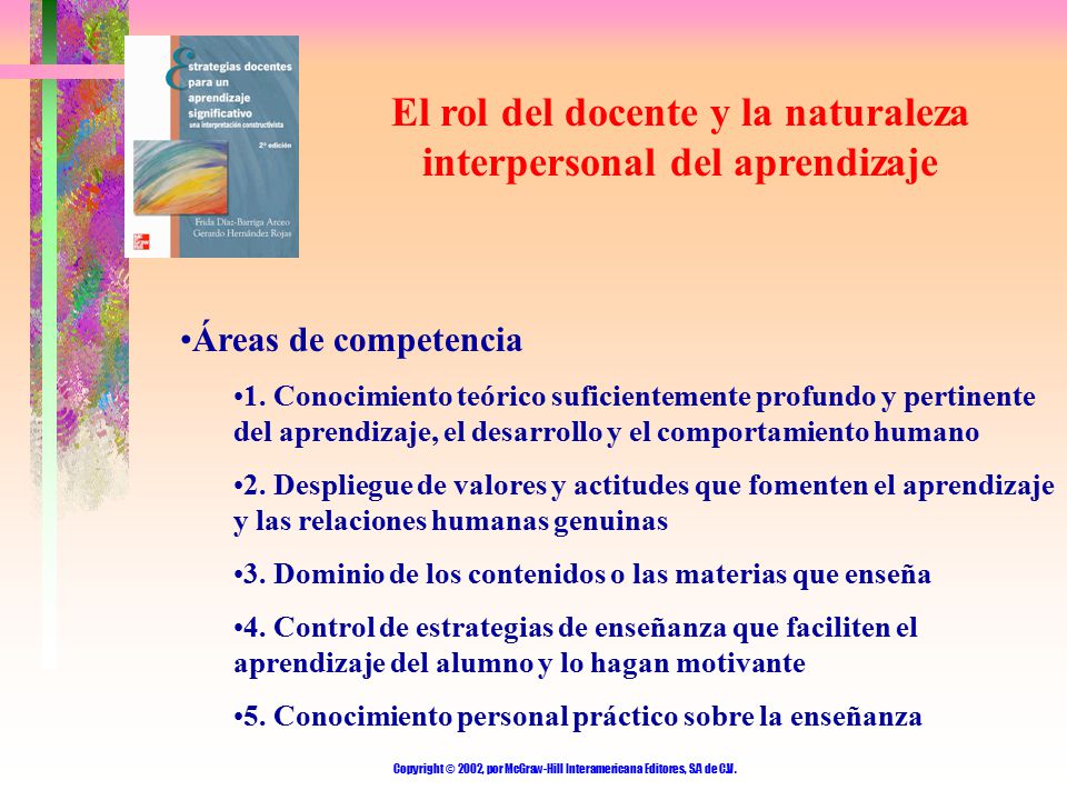 El rol del docente y la naturaleza interpersonal del aprendizaje