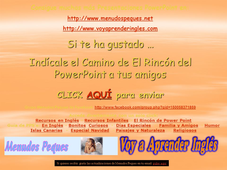 Indícale el Camino de El Rincón del PowerPoint a tus amigos