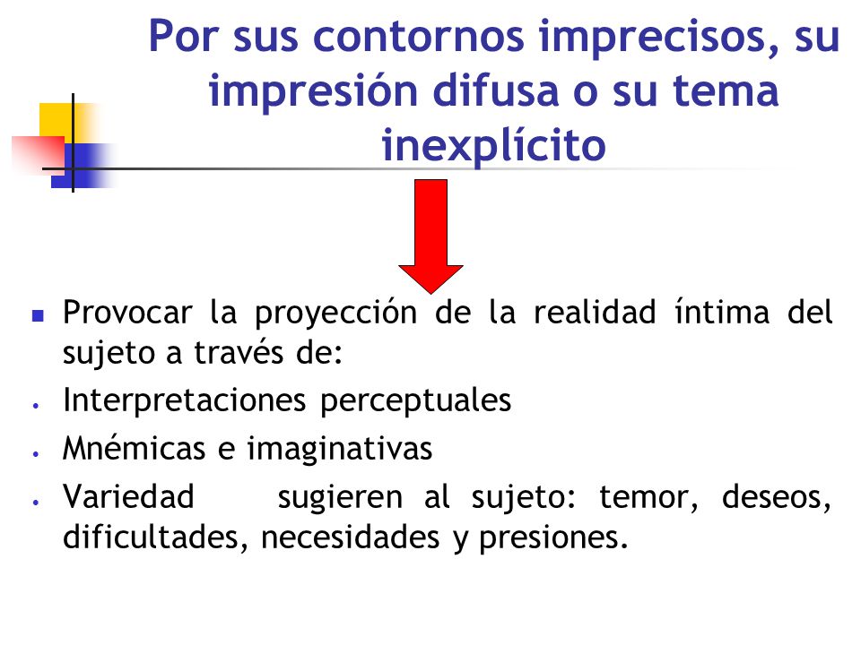 Por sus contornos imprecisos, su impresión difusa o su tema inexplícito