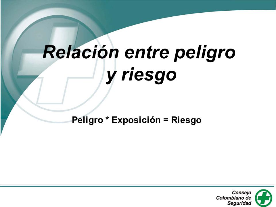 Relación entre peligro